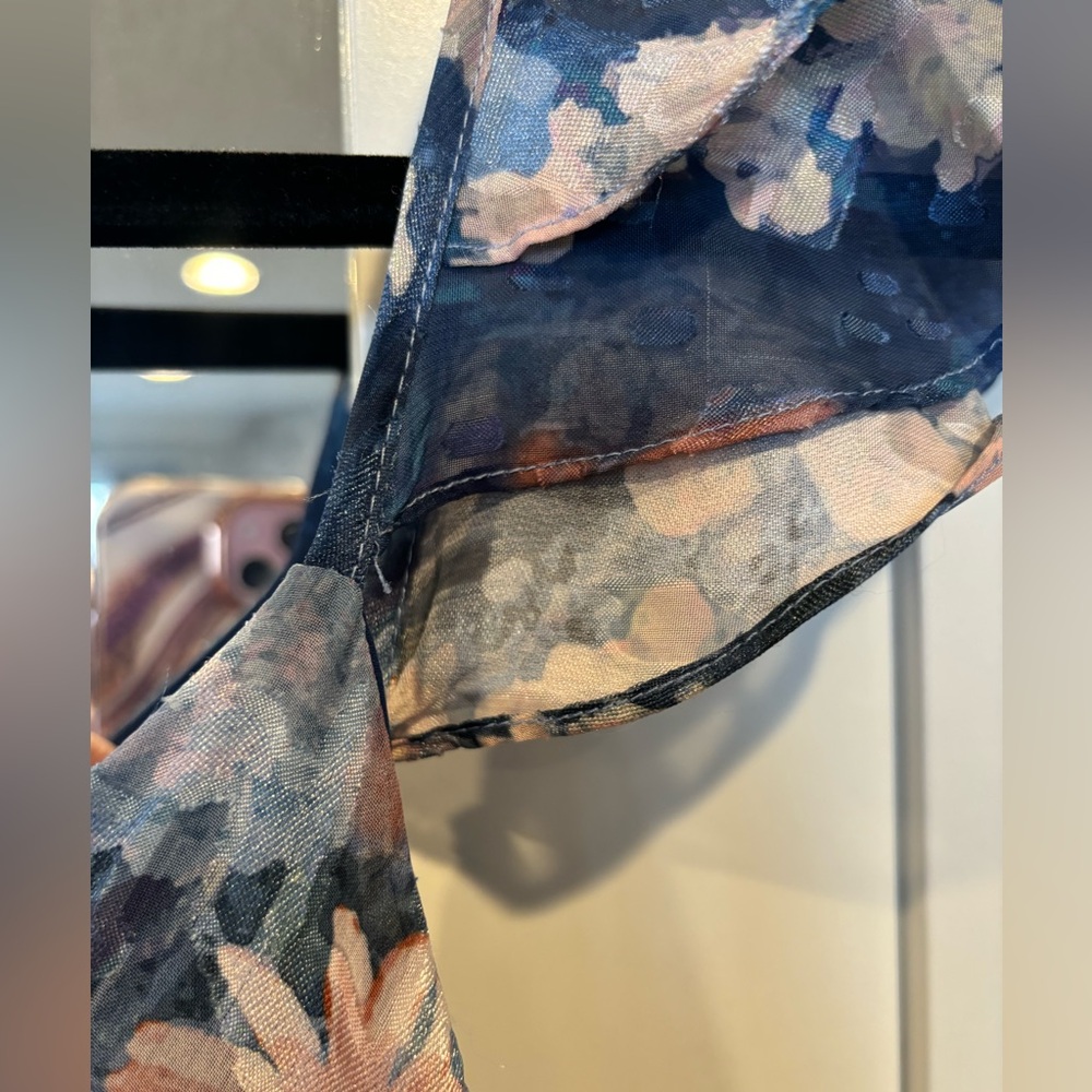 WORN ONCE - HUTCH for Anthropologie Ruffle Floral Maxi Dress - Picture 7 of 9